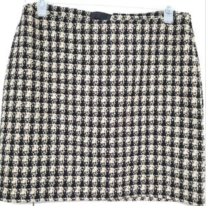 Suzy Shier Tweed Skirt - New